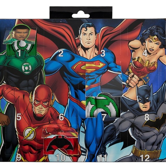 Men's 12 Days of Socks DC
Comics Crew Socks - Picture 3 of 4